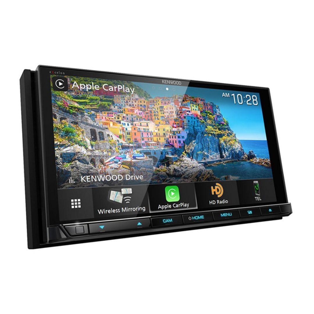 Kenwood DDX9906XR, eXcelon Reference 6.8" HD DVD Multimedia Receiver w/ Wireless CarPlay and Android Auto