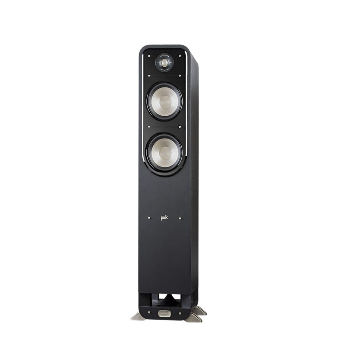 Polk Audio S55, Signature S55 Series Floorstanding Speaker (Washed Black Walnut)