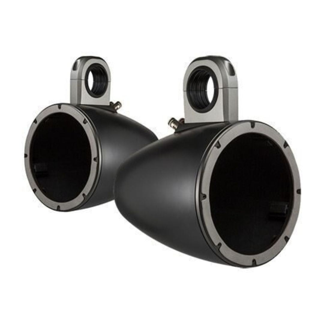 Kicker KMTES8B, KMTES8 Tower Enclosures for 8" (200mm) Drivers, Pair, Black (43KMTES8B)