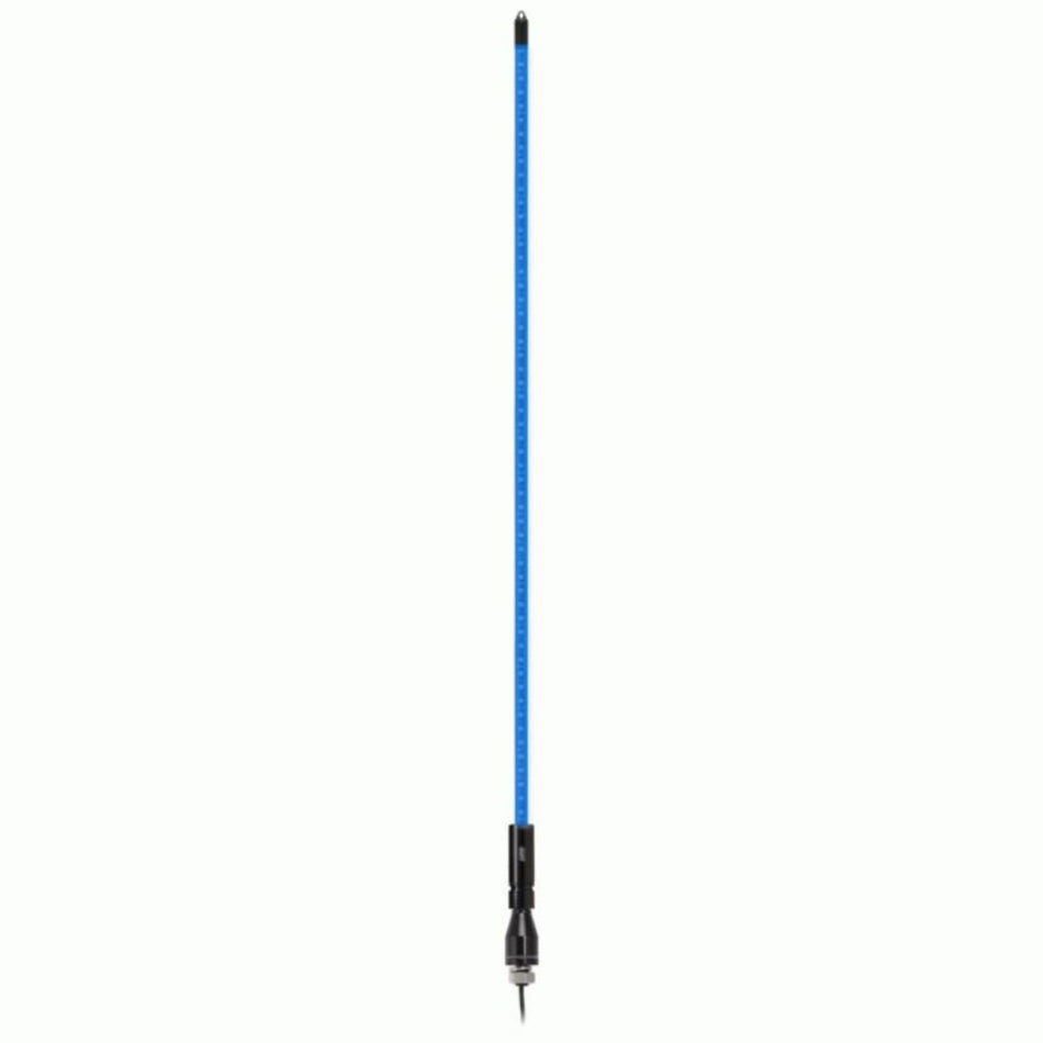Metra MPS-BWHIP6, Single Color LED Whip Antenna 6ft - Blue