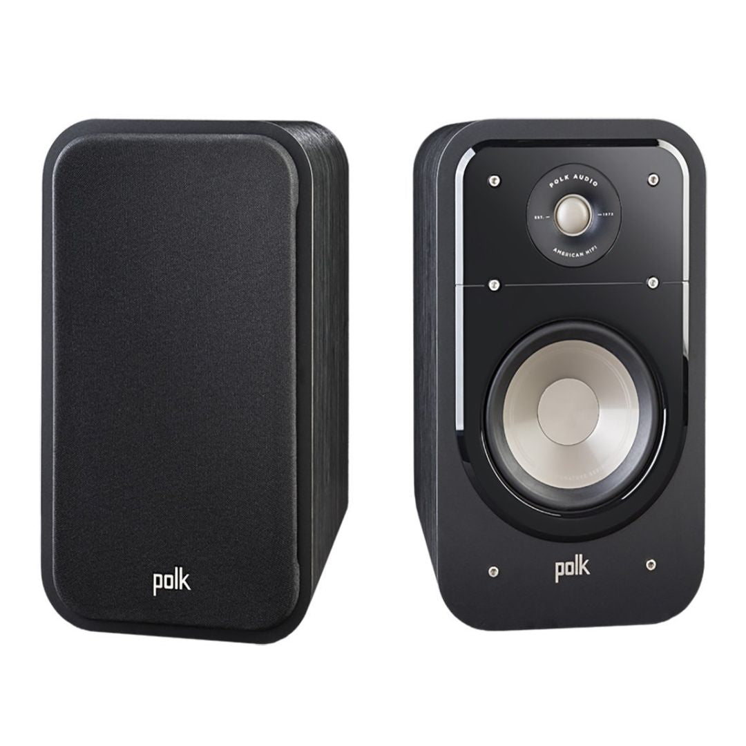 Polk Audio S20, Signature S20 Series Bookshelf Speakers (Washed Black Walnut)