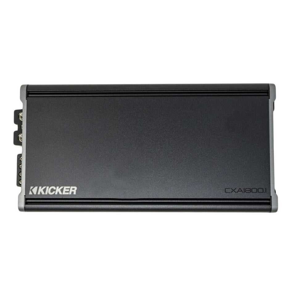 Kicker CXA18001, CX Series Mono Class D Subwoofer Amplifier - 1800 Watts (46CXA18001)