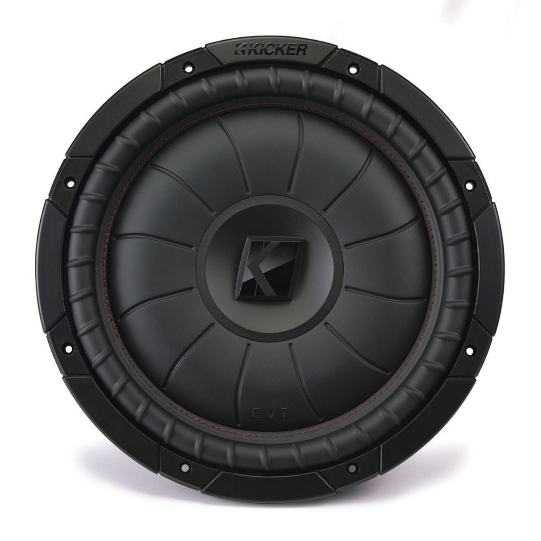 Kicker CVT122, CompVT 12" Single Voice Coil Subwoofer 2-Ohm, 400W (43CVT122)