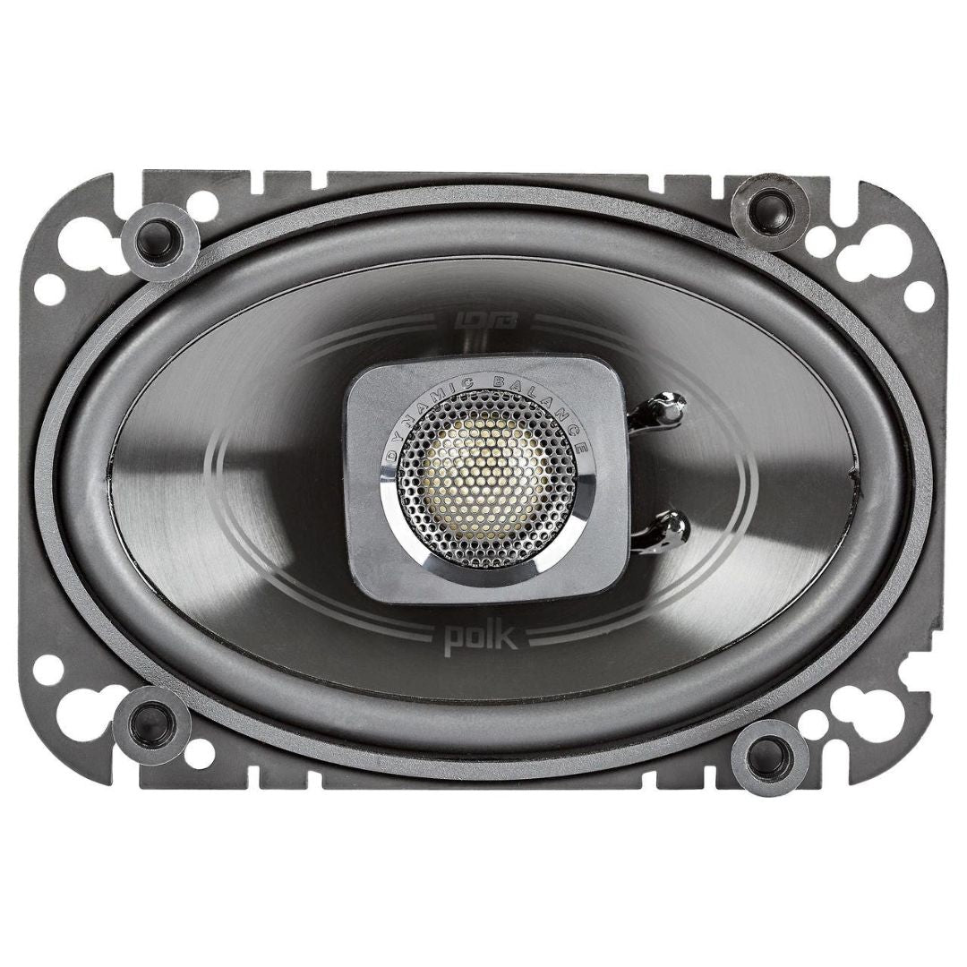 Polk Audio DB462, DB+ 4x6" Series Coaxial Car / Marine / UTV / ATV Speakers