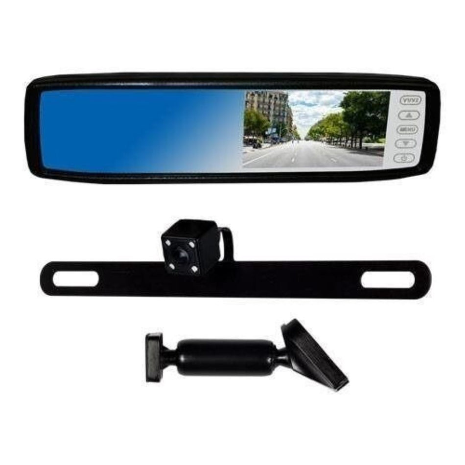 iBeam TE-RVMCIR, Replacement Rear View Mirror With IR Led Camera