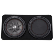 Kicker TCWRT122, CompRT 12" Subwoofer in Thin Profile Enclosure, 2-Ohm, 500W (43TCWRT122)