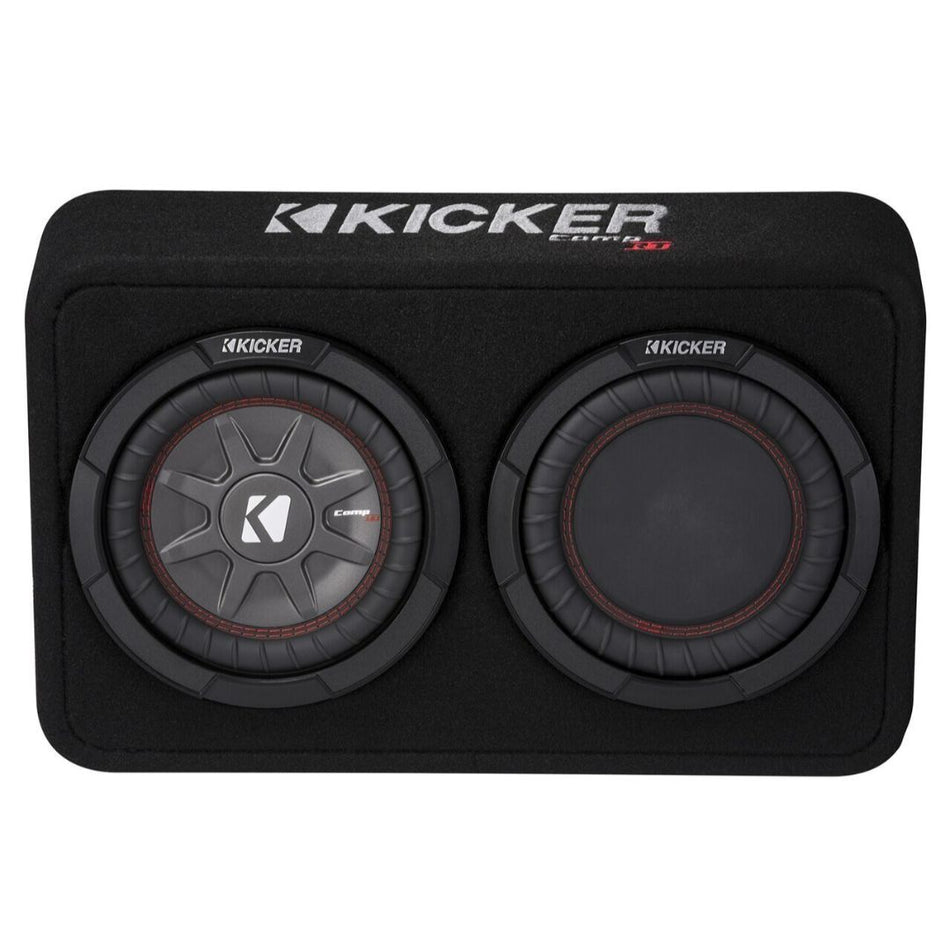 Kicker TCWRT84, CompRT 8" Subwoofer in Thin Profile Enclosure, 4-Ohm, 300W (43TCWRT84)