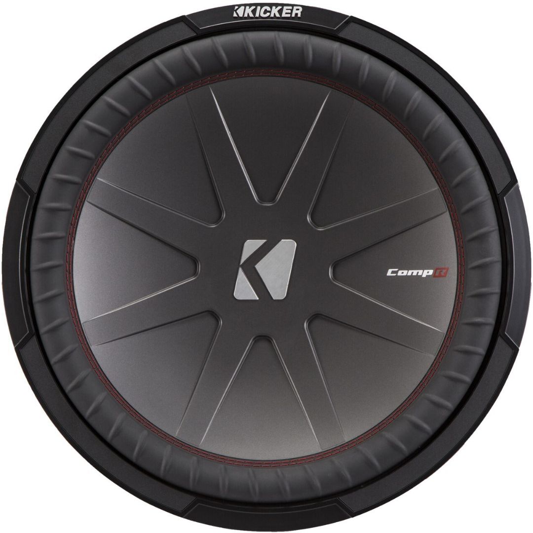 Kicker CWR104, CompR 10" Dual Voice Coil Subwoofer 4-Ohm, 400W (43CWR104)