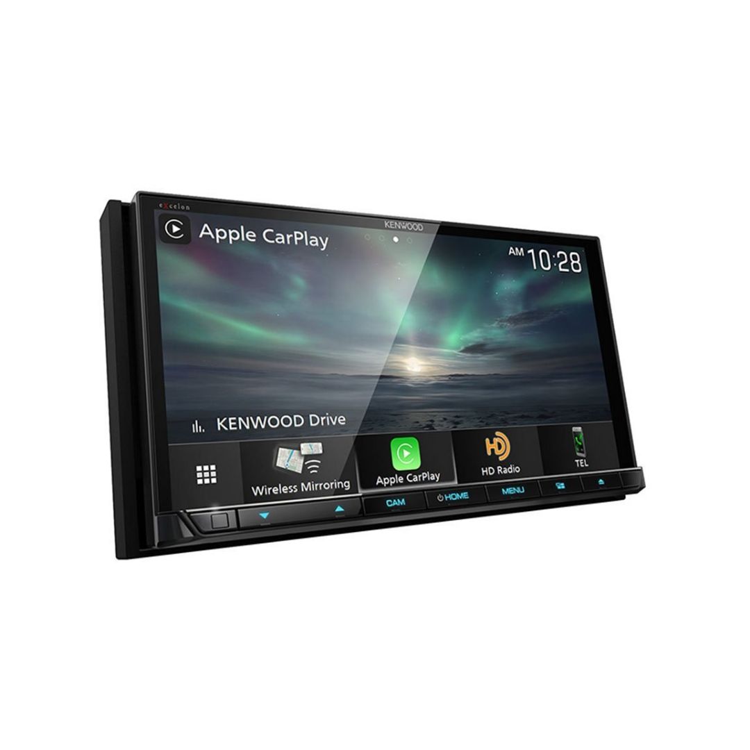 Kenwood DDX8906S, eXcelon 6.95" DVD Multimedia Receiver w/ Wireless CarPlay and Android Auto