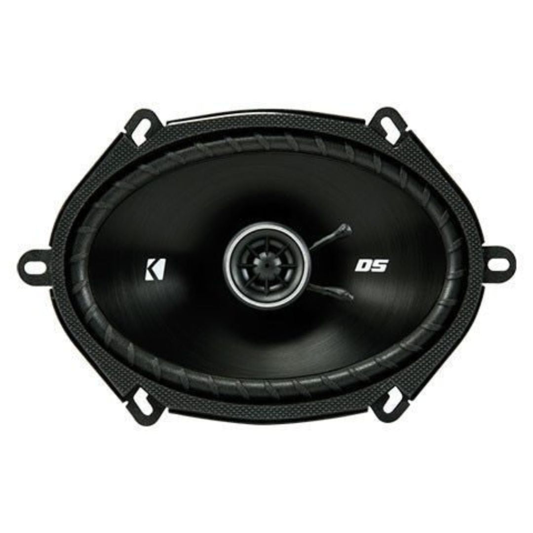 Kicker DSC6804, DS Series 6x8" Coaxial Speakers (43DSC6804)