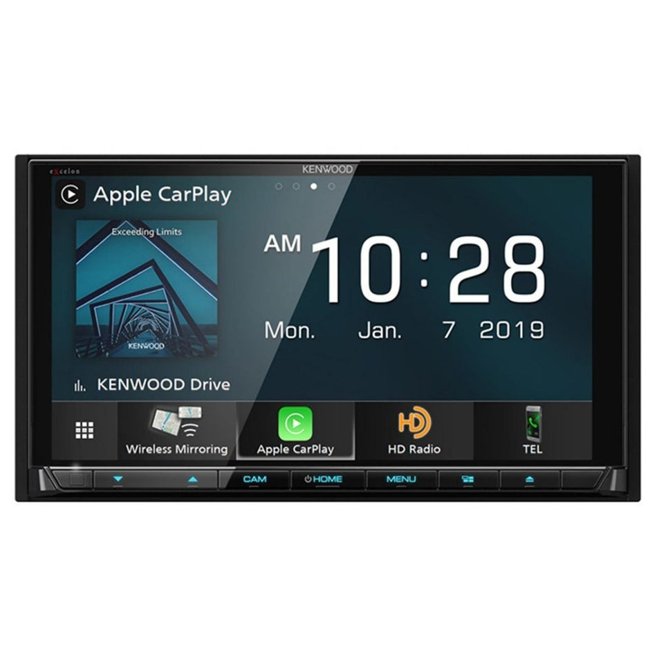 Kenwood DDX9906XR, eXcelon Reference 6.8" HD DVD Multimedia Receiver w/ Wireless CarPlay and Android Auto