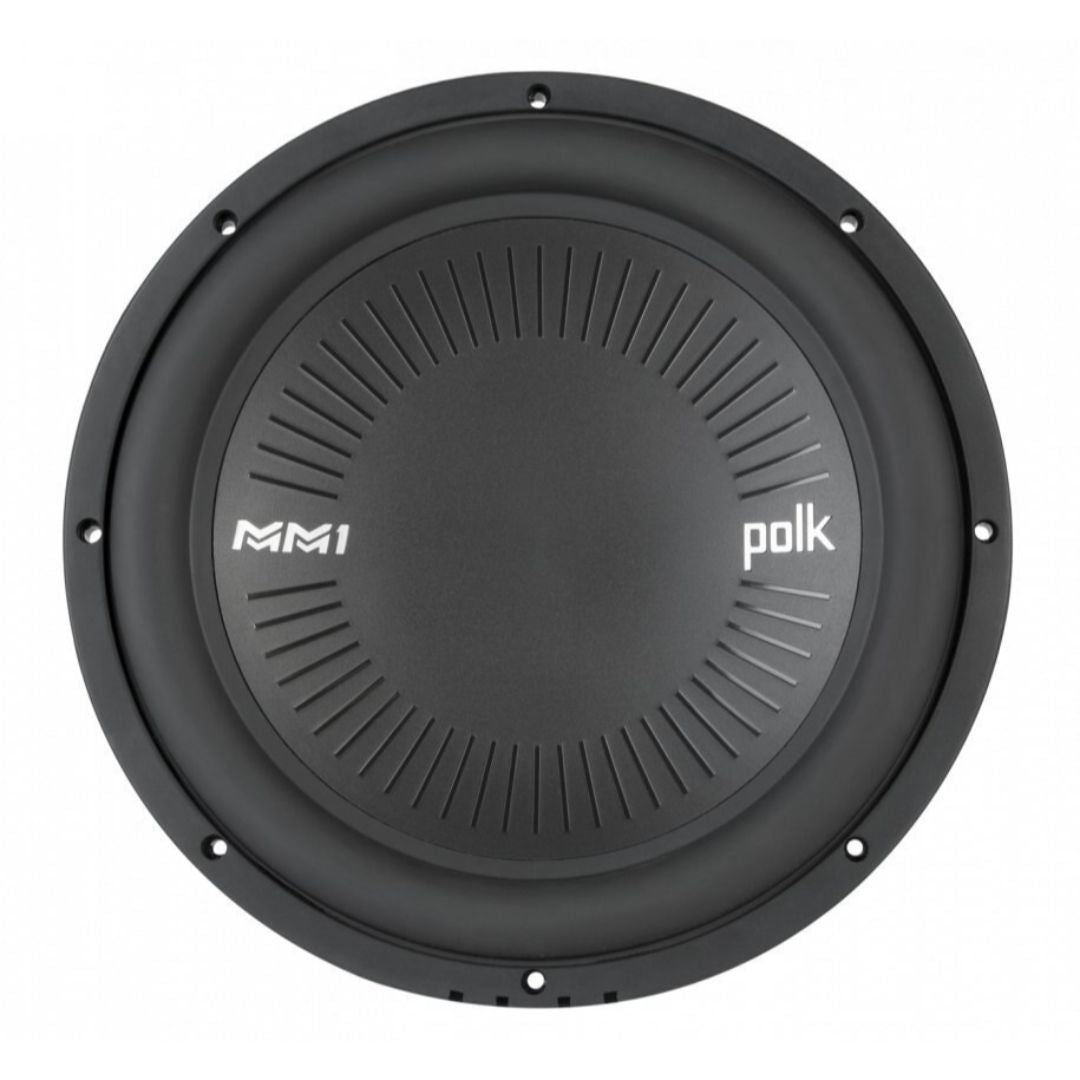 Polk Audio MM842SVC, MM 8" Single 4 Ohm Voice Coil Car, Marine, ATV Subwoofer