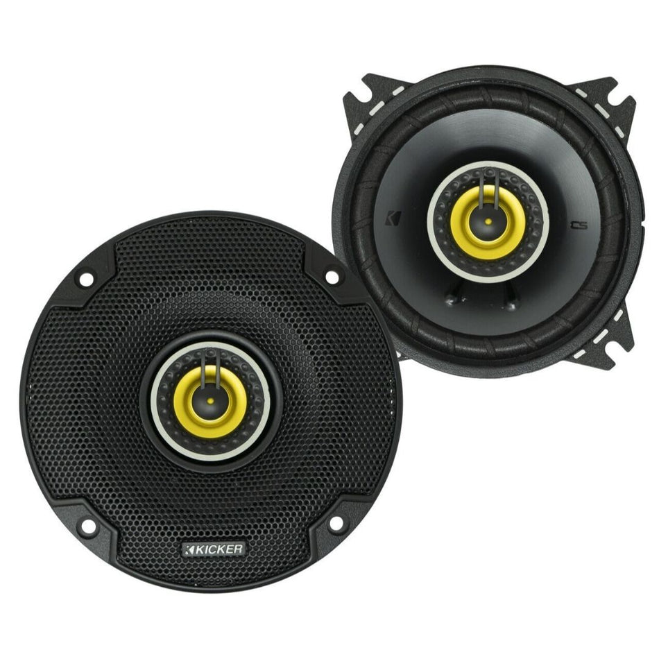 Kicker CSC44, CS Series 4" 2 Way Coaxial Speakers (46CSC44)