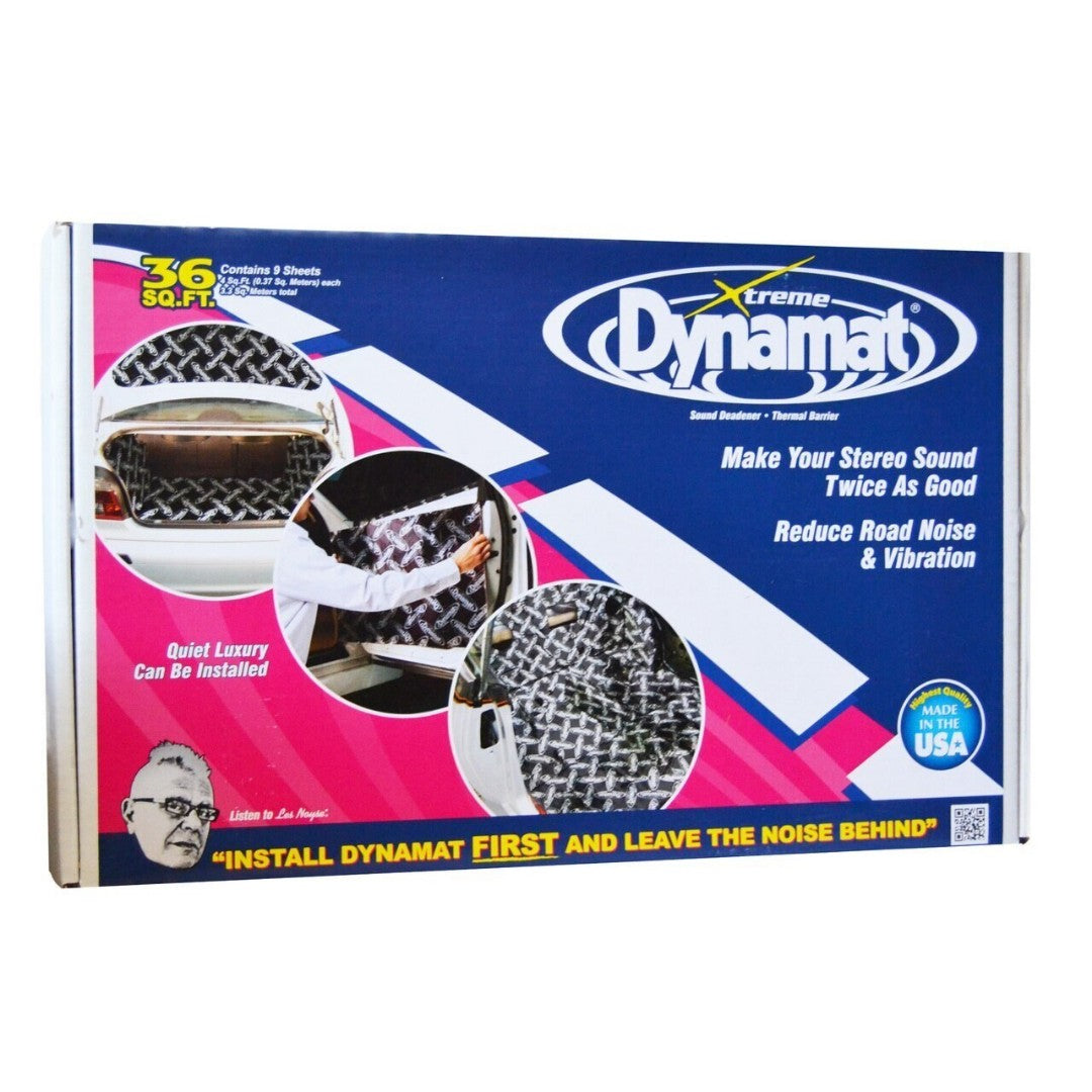 Dynamat 10455, Xtreme Series Nine 18" x 32" Pcs Bulk Pak Sound Dampening 36 Sq. Ft.