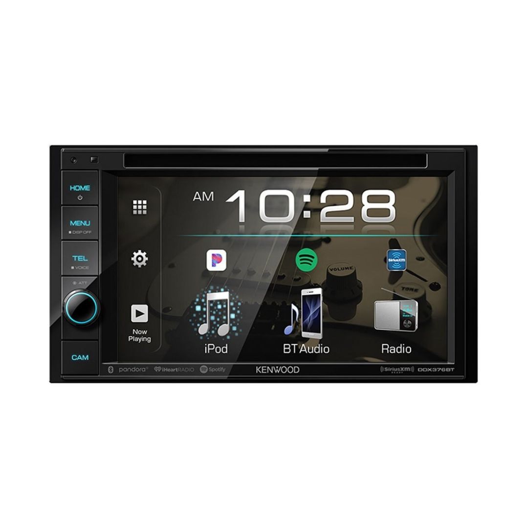 Kenwood DDX376BT, 6.2" DVD Multimedia Receiver - SiriusXM Ready, Bluetooth