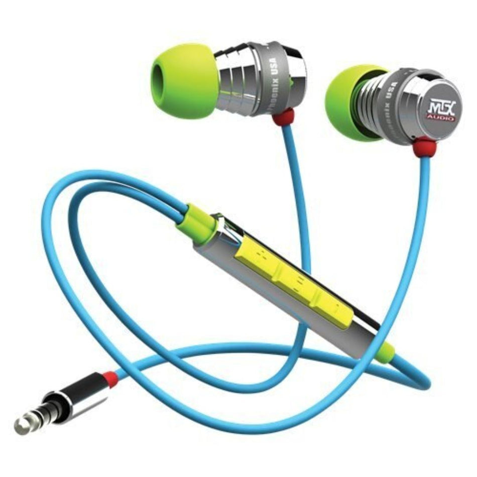 MTX MIX2 MACAW, In Ear Monitor Earbuds - Macaw (Multi Color)