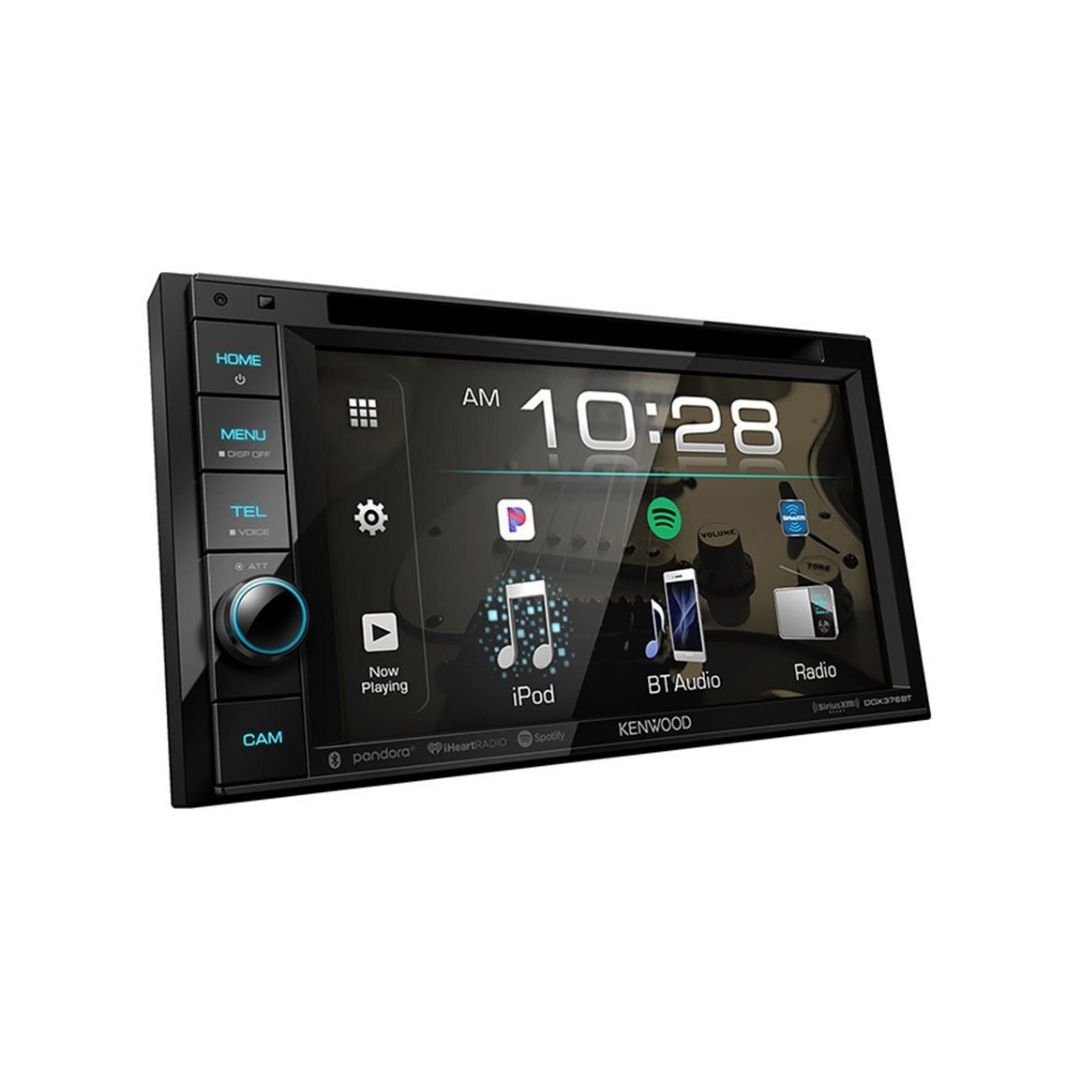 Kenwood DDX376BT, 6.2" DVD Multimedia Receiver - SiriusXM Ready, Bluetooth