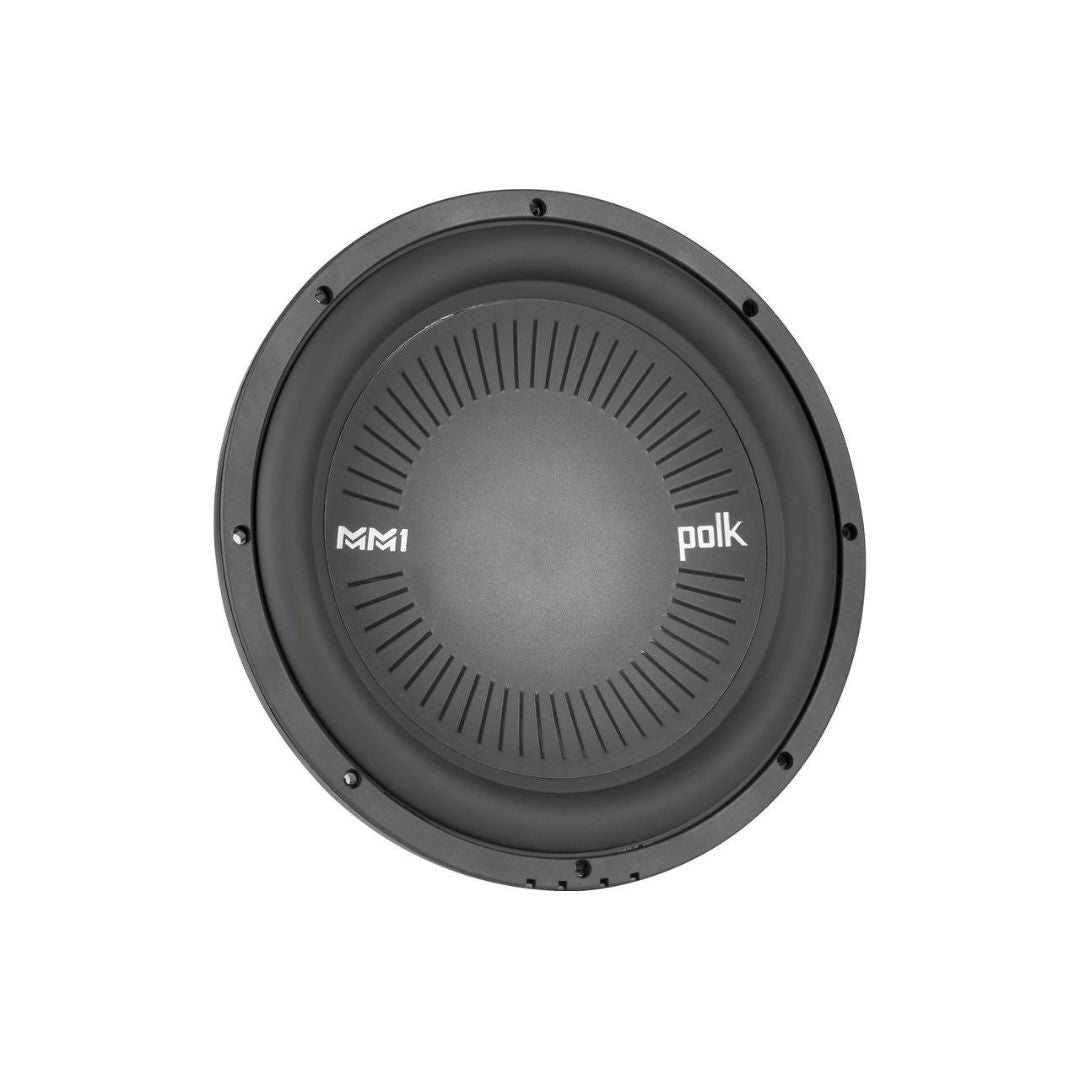 Polk Audio MM1042DVC, MM 10" Dual 4 Ohm Voice Coil Car, Marine, ATV Subwoofer