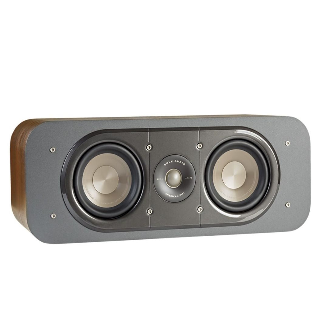 Polk Audio S30, Signature S30 Series Center Channel Speaker (Washed Black Walnut)