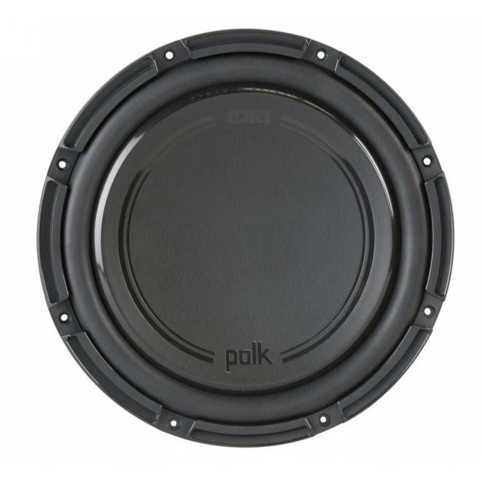 Polk Audio DB1042DVC, DB+ 10" Dual Voice Coil Car /Marine/UTV/ATV Subwoofer