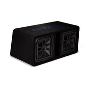 Kicker DL7S122, Dual L7S 12" Subwoofers in Vented Enclosure, 2-Ohm, 1500W (44DL7S122)
