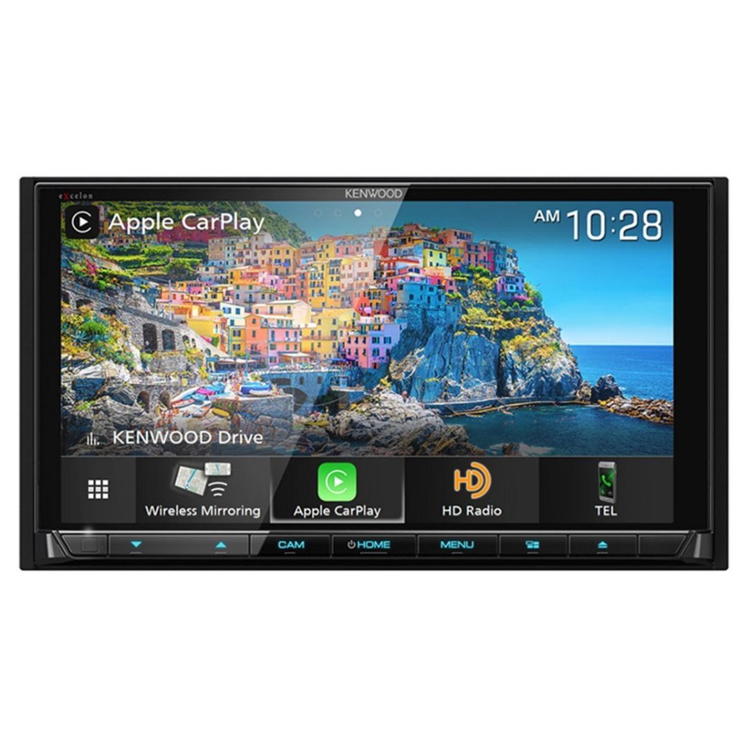 Kenwood DDX9906XR, eXcelon Reference 6.8" HD DVD Multimedia Receiver w/ Wireless CarPlay and Android Auto