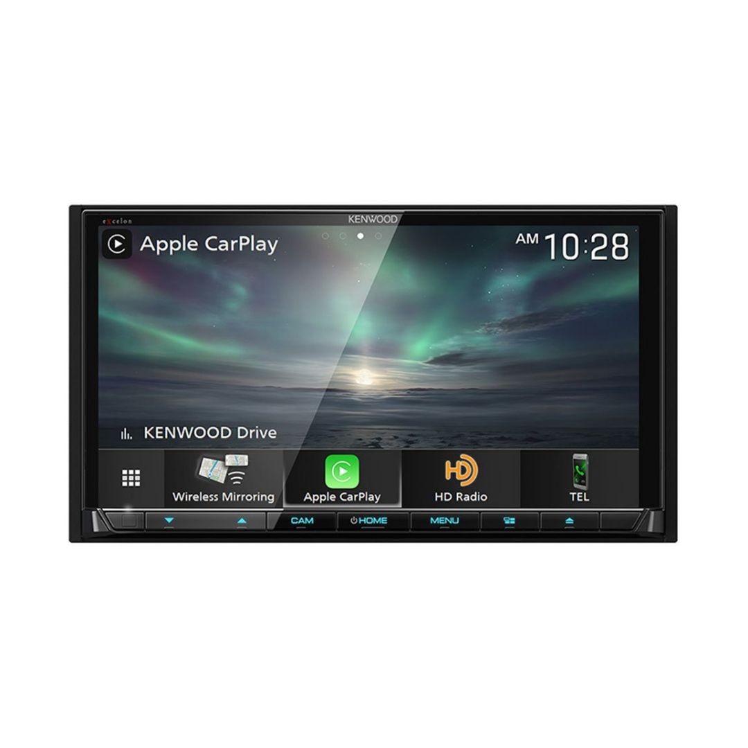 Kenwood DDX8906S, eXcelon 6.95" DVD Multimedia Receiver w/ Wireless CarPlay and Android Auto
