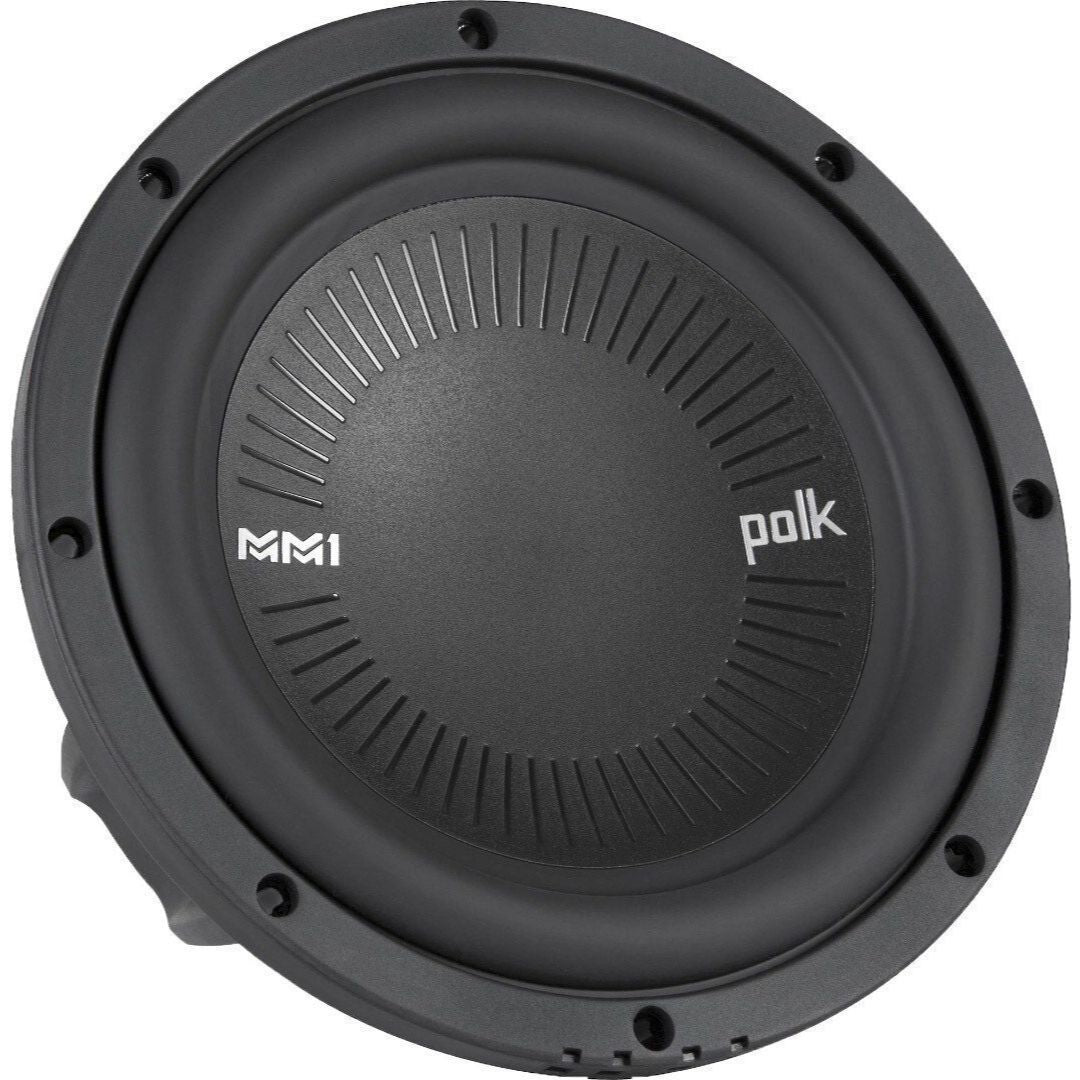 Polk Audio MM842SVC, MM 8" Single 4 Ohm Voice Coil Car, Marine, ATV Subwoofer
