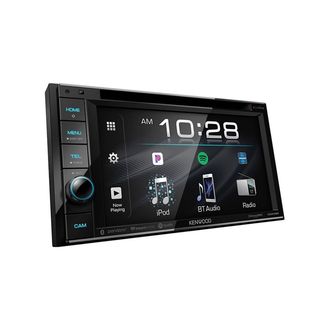 Kenwood DDX396, eXcelon 6.2" Resistive Touch Screen DVD Receiver