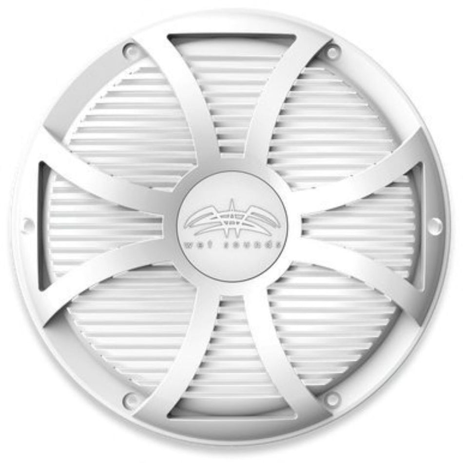 Wet Sounds REVO 10 SW-W GRILL, White SW Closed Style Grill for the REVO 10" Subwoofer
