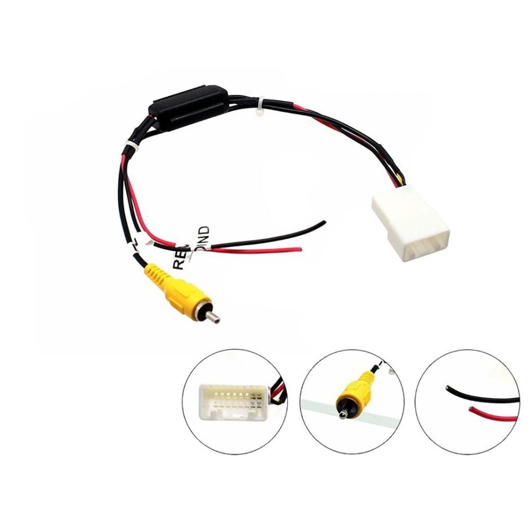 Scosche CRTTA01, 2014-Up Toyota Camera Retention Harness 16 Pin