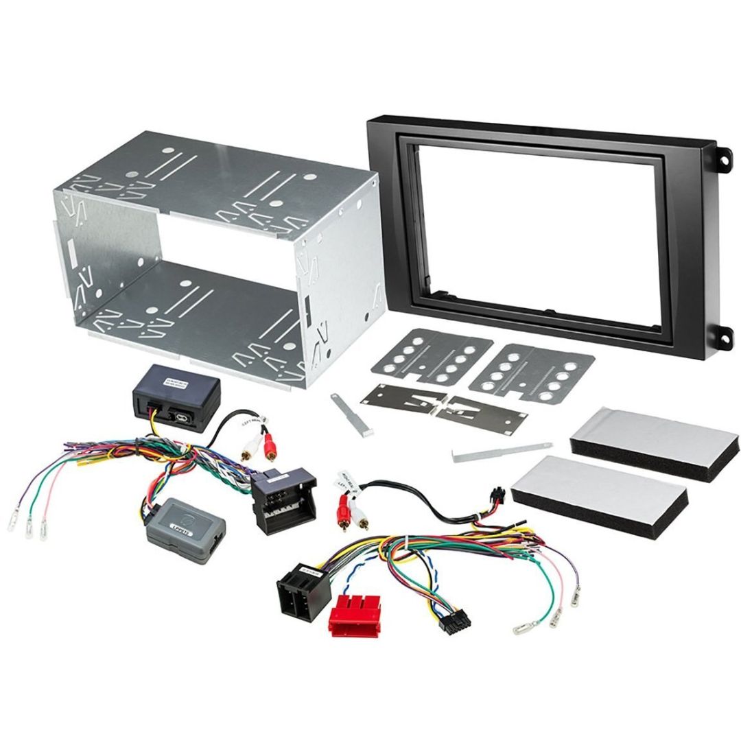 Scosche PE8004SRB, 2007-2010 Porsche Cayenne DIN w/ Steering Wheel Control