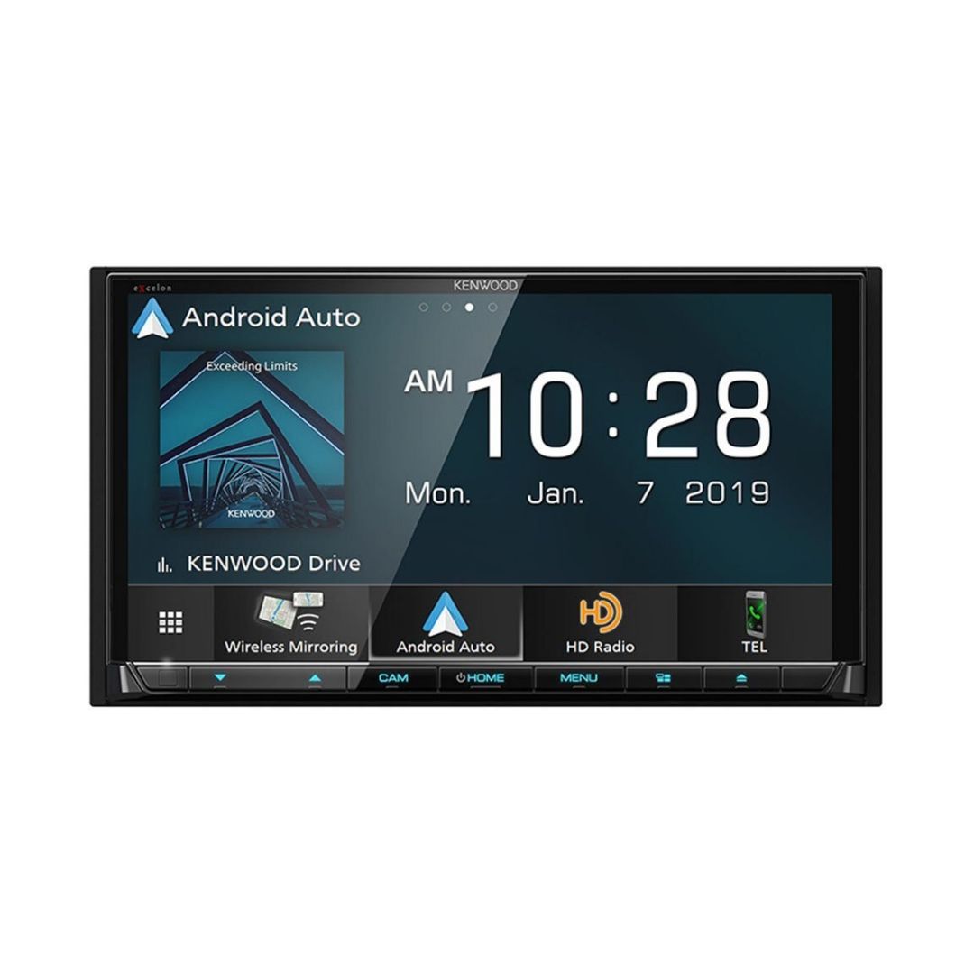 Kenwood DDX8906S, eXcelon 6.95" DVD Multimedia Receiver w/ Wireless CarPlay and Android Auto