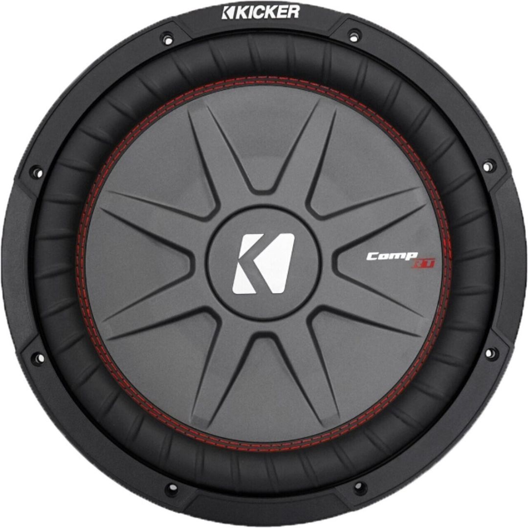 Kicker CWRT102, CompRT 10" Dual Voice Coil Subwoofer 2-Ohm, 400W (43CWRT102)