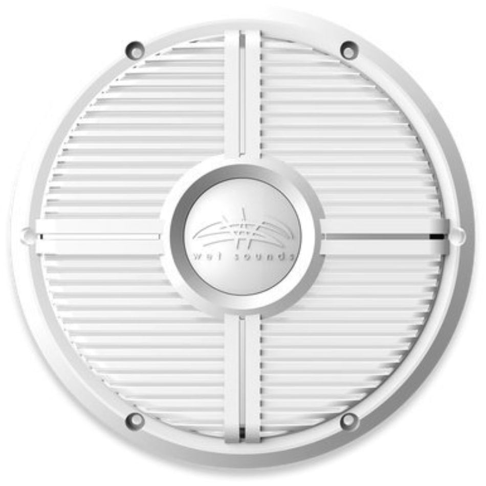 Wet Sounds REVO 10 XW-W GRILL, White XW Closed Style Grill for the REVO 10" Subwoofer