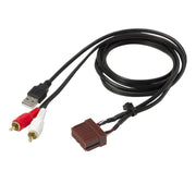 Scosche HYUSB01B, 2008-Up Hyundai/Kia (Select Vehicles) USB/Aux Input Retention Harness