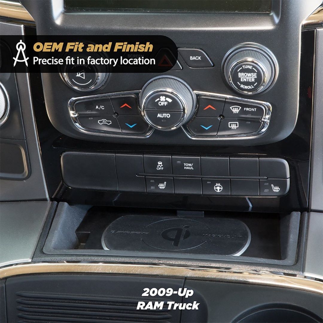 Scosche CRQ01, MagicMount Pro Charge 2009-Up Ram Truck Center Console Wireless Charging