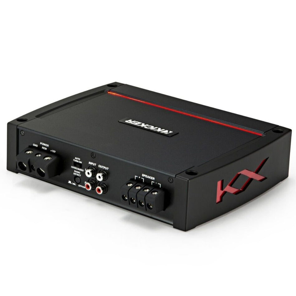 Kicker KXA8001, KX Series Mono Class D Subwoofer Amplifier - 800 Watts (44KXA8001)
