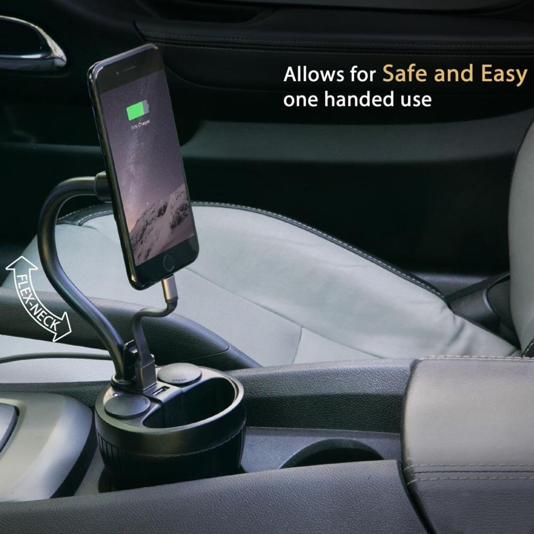 Scosche MAGPCUP, MagicMount Magnetic Cup Mount Power Hub For Mobile Devices