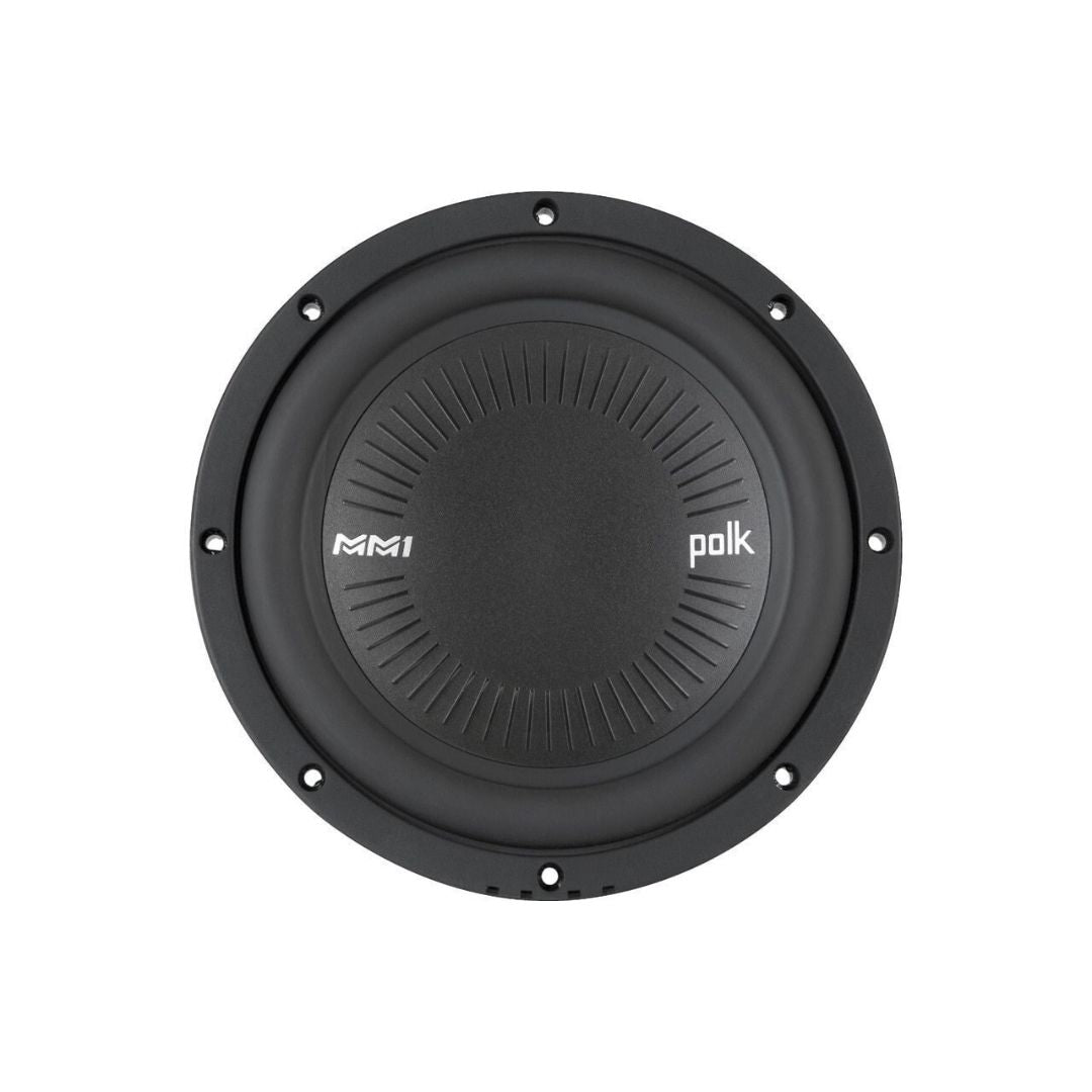Polk Audio MM842DVC, MM 8" Dual 4 Ohm Voice Coil Car, Marine, ATV Subwoofer