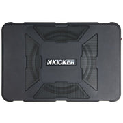 Kicker HS8, Hideaway Compact Powered Subwoofer, 8" Subwoofer and 150 Watt w/ Class D Amplifier (11HS8)