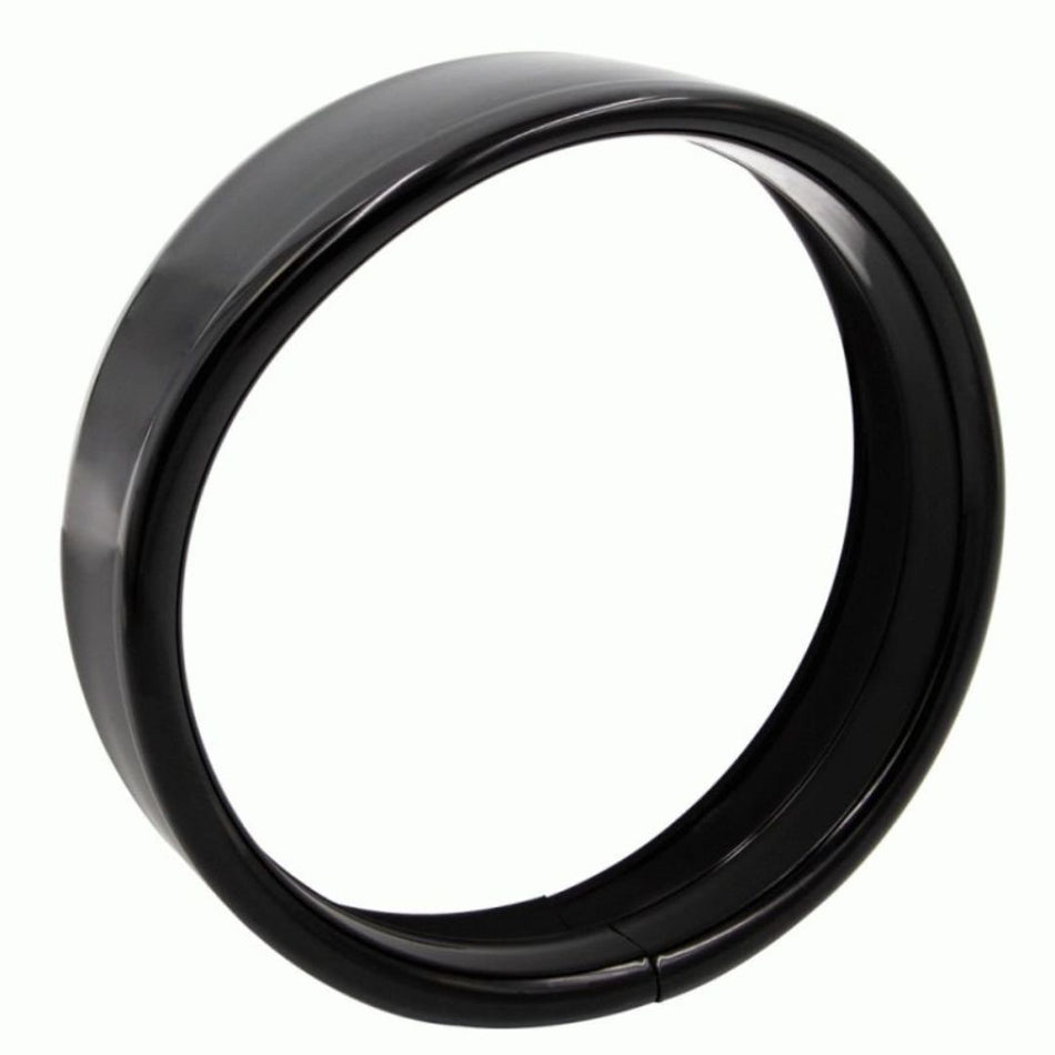 Metra BC-HDTRIM1, Visor Style Light Trim Ring 5.75 Inch - 1994-2016 - Black
