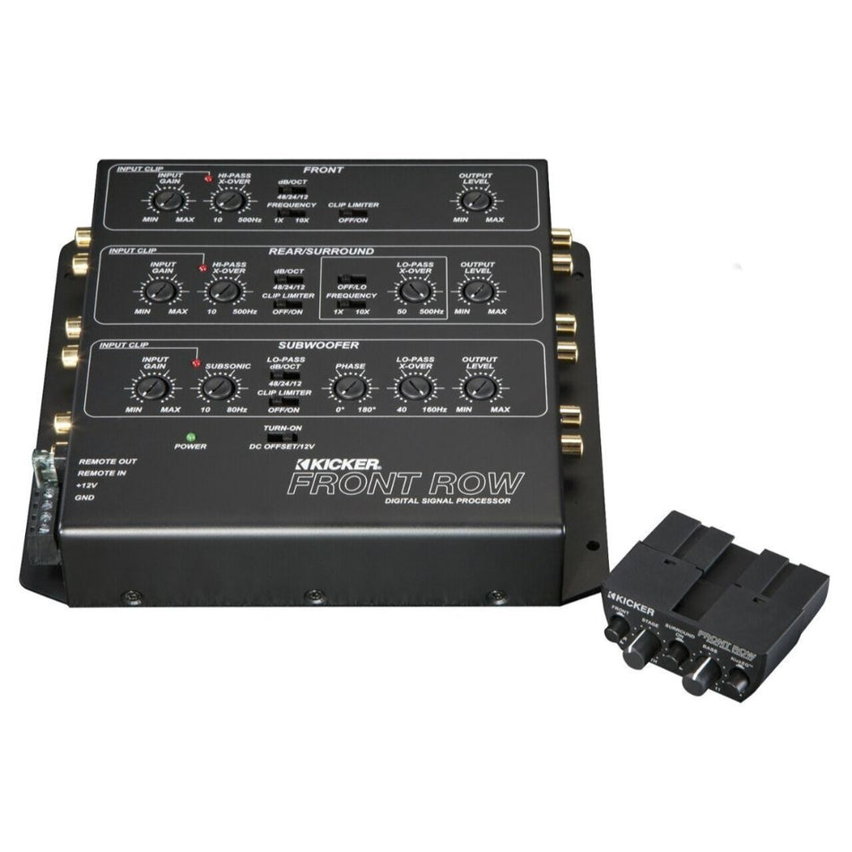 Kicker ZXDSP1, ZXDSP1 Front Row 6-Channel Digital Signal Processor (12ZXDSP1)