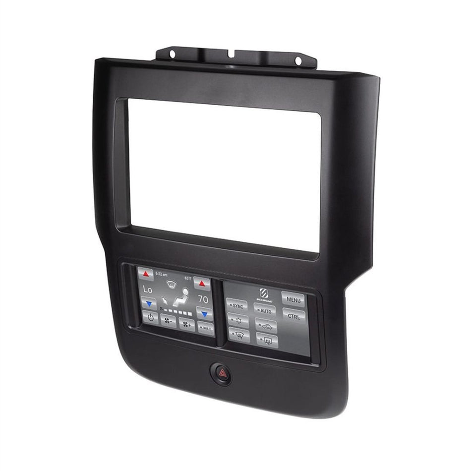 Scosche ITCCR04B, Ram Double DIN or DIN w/ Pocket Touchscreen Dash Kit - 2013-Up
