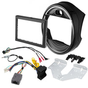 Scosche BW2379SWCB, 2014-Up Mini Cooper F55/F56 Double DIN w/ Steering Wheel Control