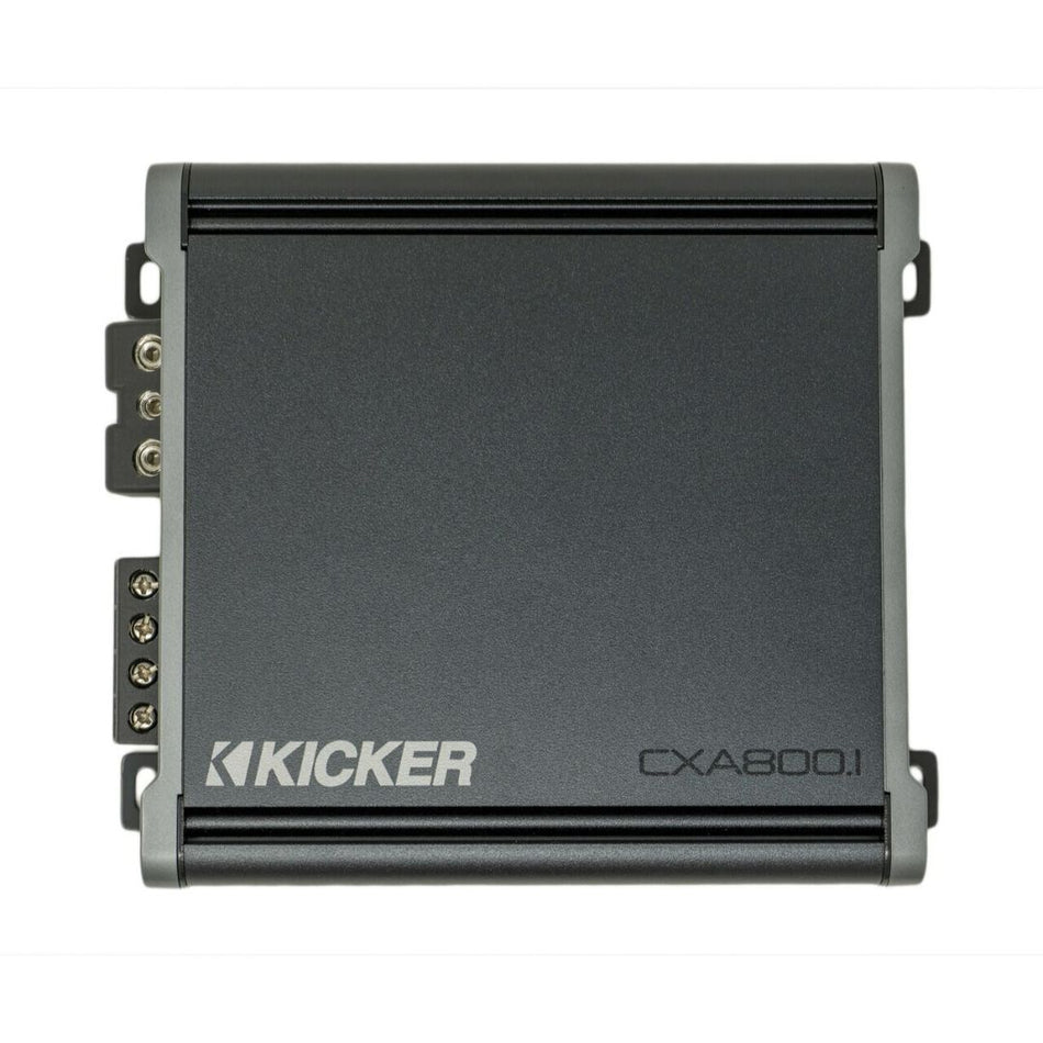 Kicker CXA8001, CX Series Mono Class D Subwoofer Amplifier - 800 Watts (46CXA8001)