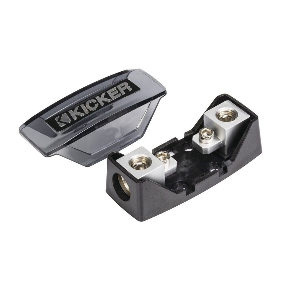 Kicker FHS, AFS fuse holder, 1/0-8 AWG in/out, single fuse (46FHS)