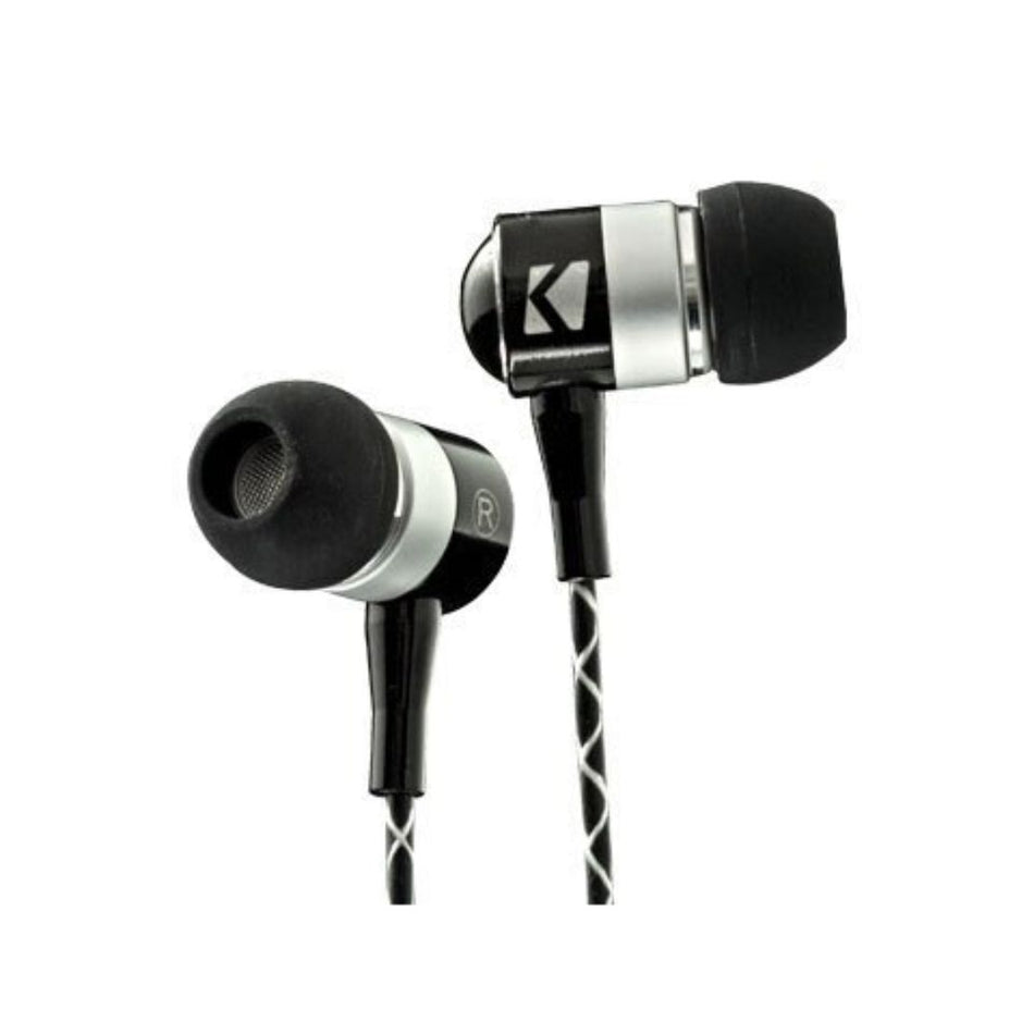 Kicker EB54, EB54 In-Ear Monitors, Black (46EB54)