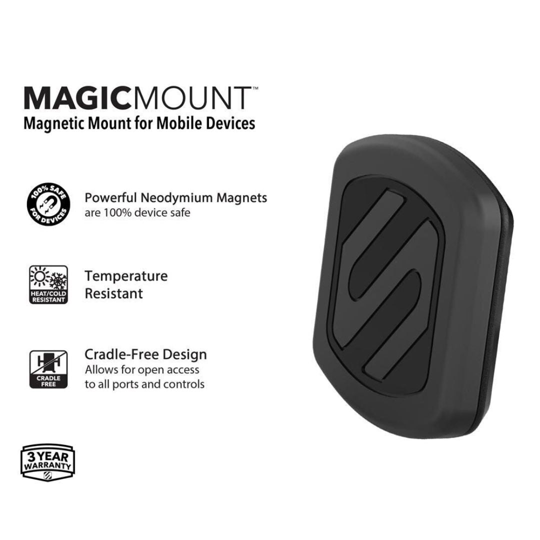 Scosche MAGPCUP, MagicMount Magnetic Cup Mount Power Hub For Mobile Devices