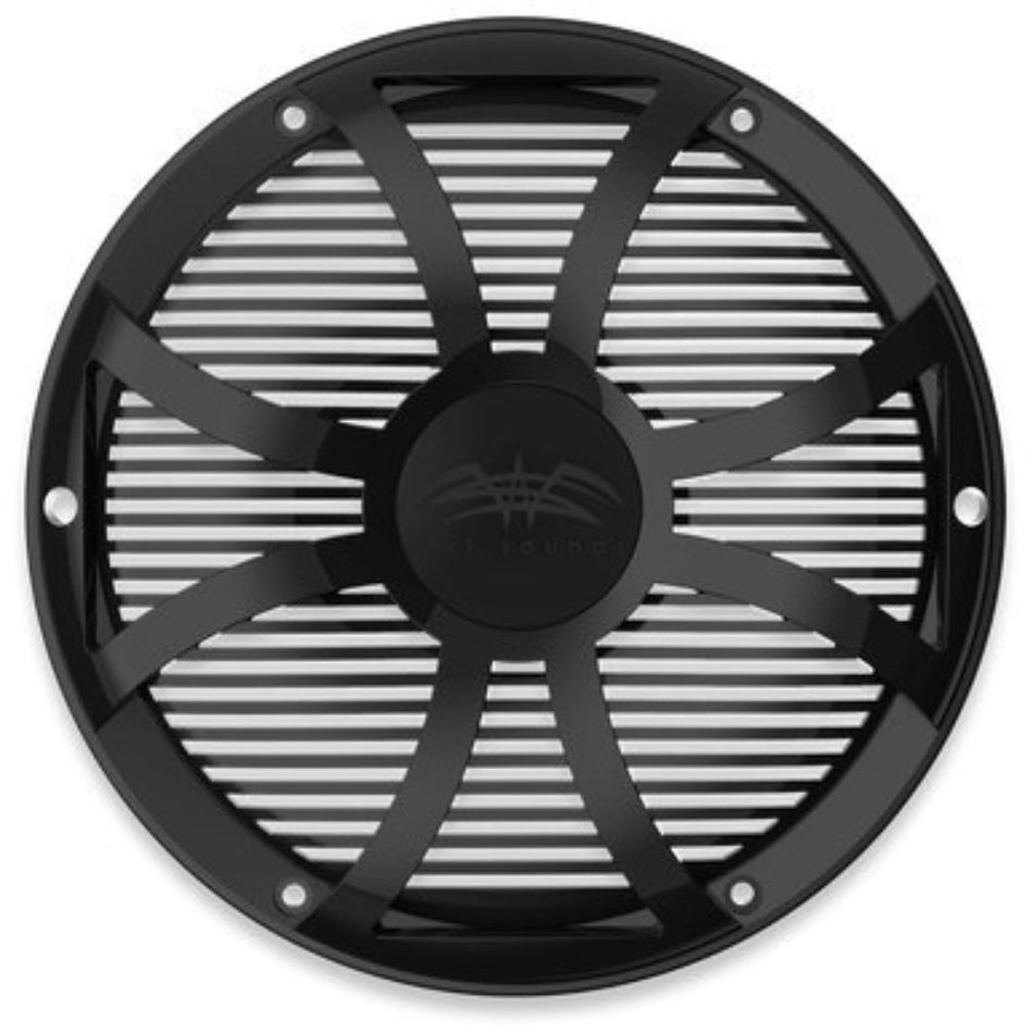 Wet Sounds REVO 10 SW-B GRILL, Black SW Closed Style Grill for the REVO 10" Subwoofer